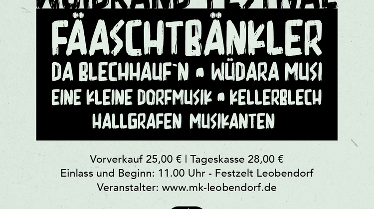 Plakat Woidrandfestival