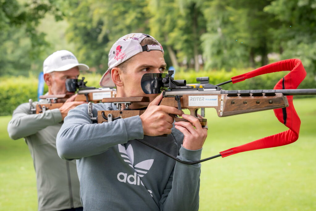 Biathlon Gaudi am Chiemsee