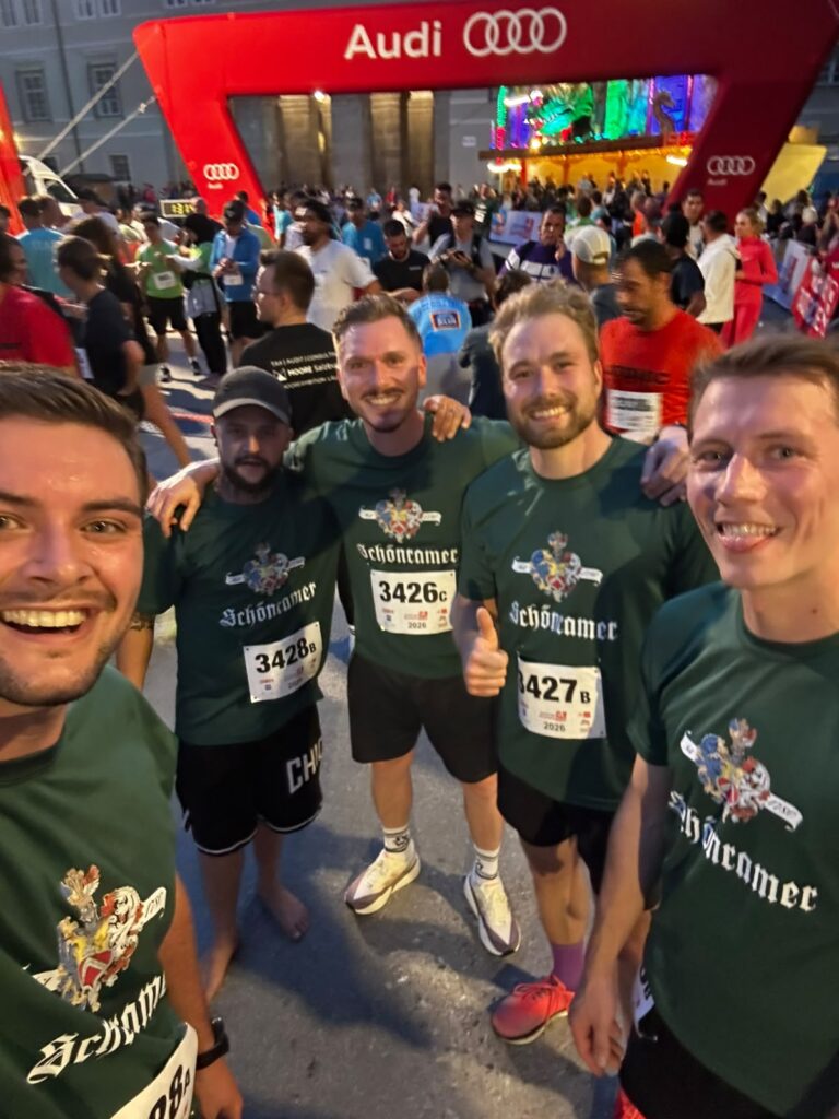 Schönramer Team beim Zieleinlauf